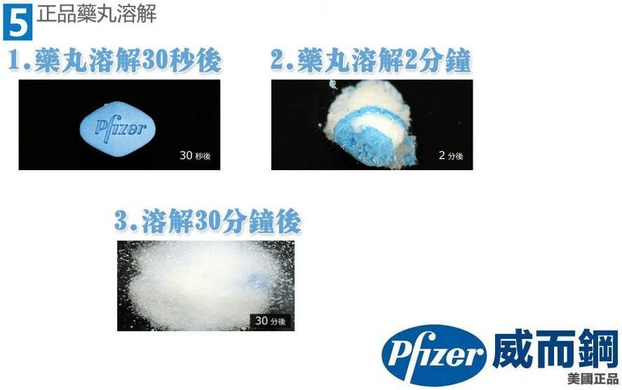 溶解實驗對比圖