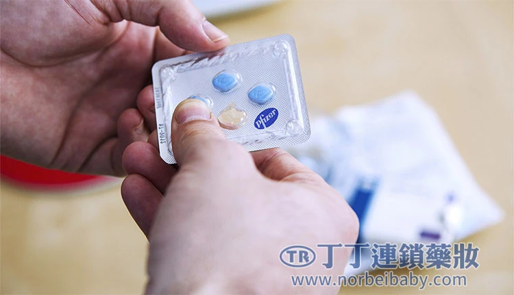威而鋼使用方法示意圖